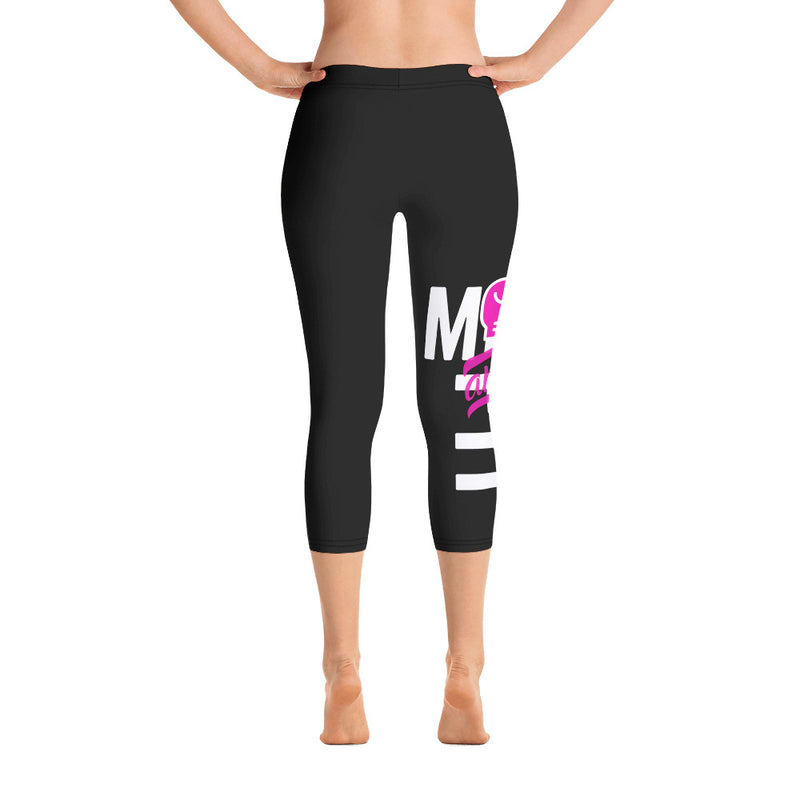 ‘Mom & Fit’ Capri Leggings