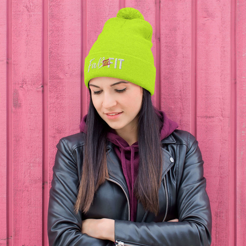 'Fab & Fit' Pom-Pom Beanie