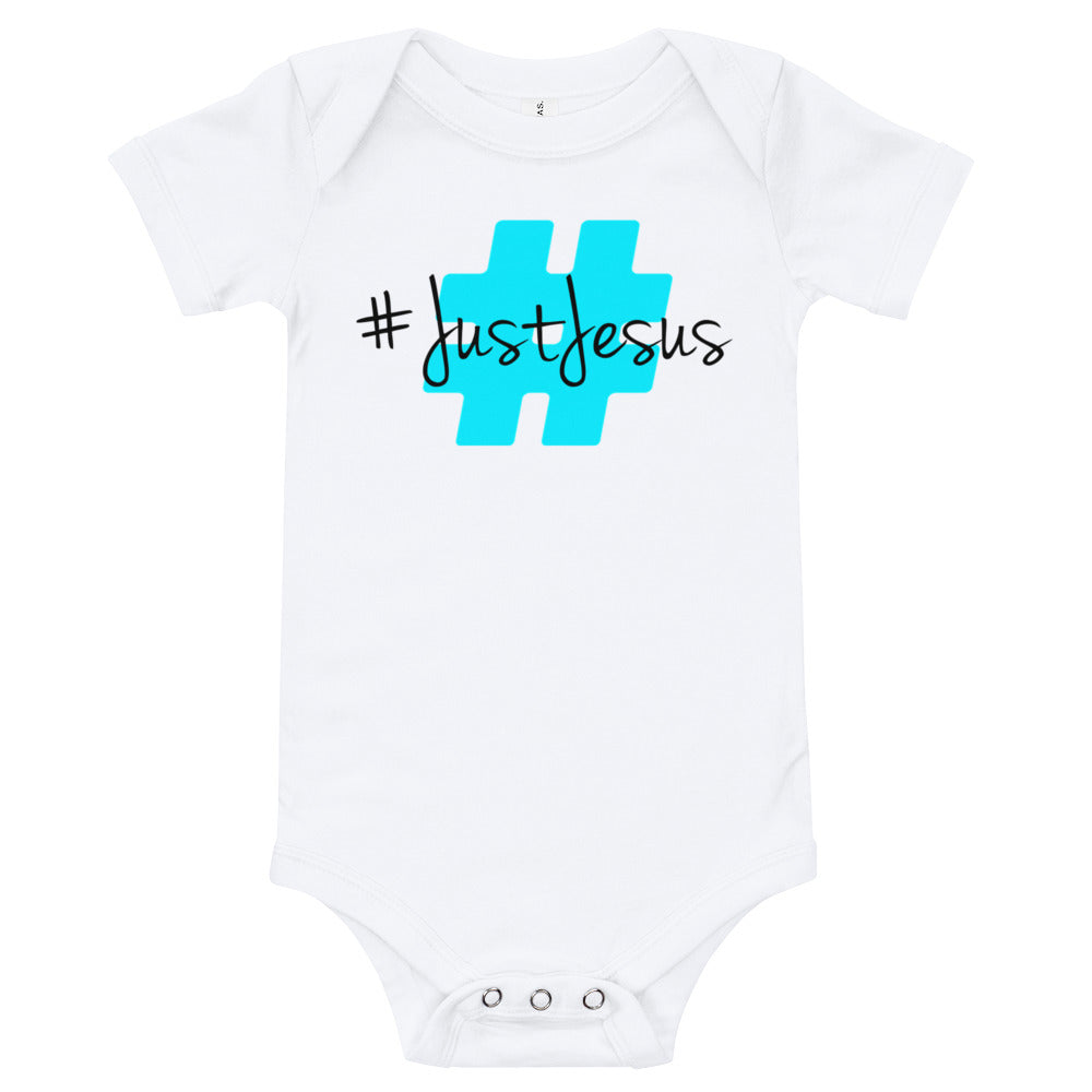 ‘#Just Jesus’ Kids’ Onesie 3m-24m