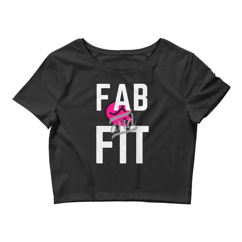 ‘Fab & Fit’ Women’s Crop Tee