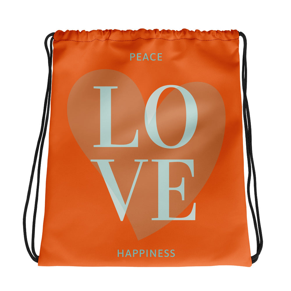 ‘Love’ Drawstring Bag