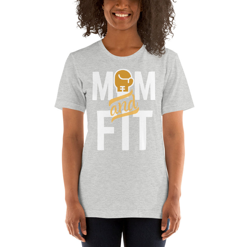 ‘Mom &Fit’ Short-Sleeve Unisex T-Shirt