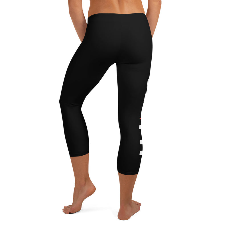 ‘God & Fit’ Capri Leggings