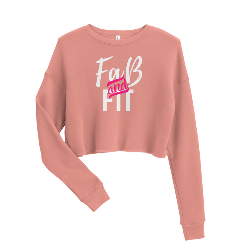 'Fab & Fit' Crop Sweatshirt