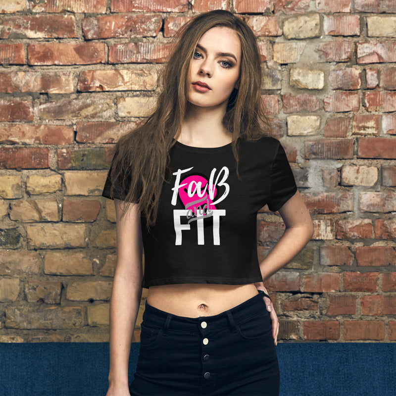 'Fab & Fit' Women’s Crop Tee