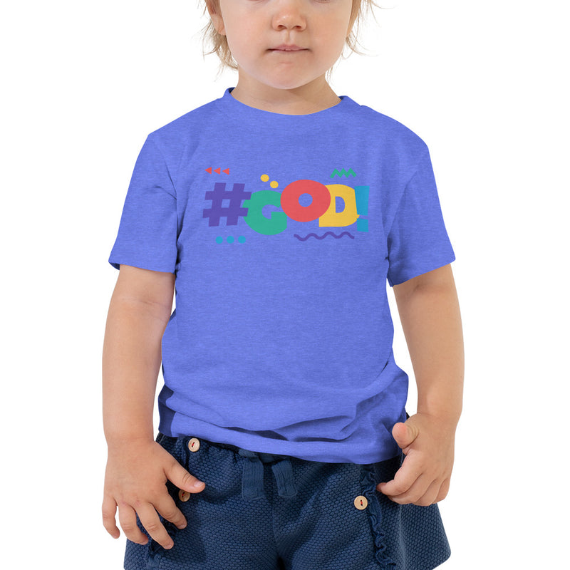 ‘#God!’ Kids’ Short Sleeve Tee 2T-5T