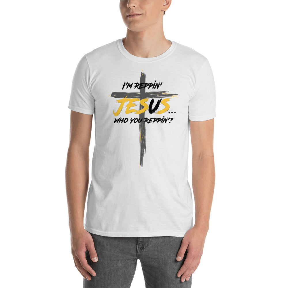 ‘I’m Reppin’ Jesus’ Short-Sleeve Unisex T-Shirt