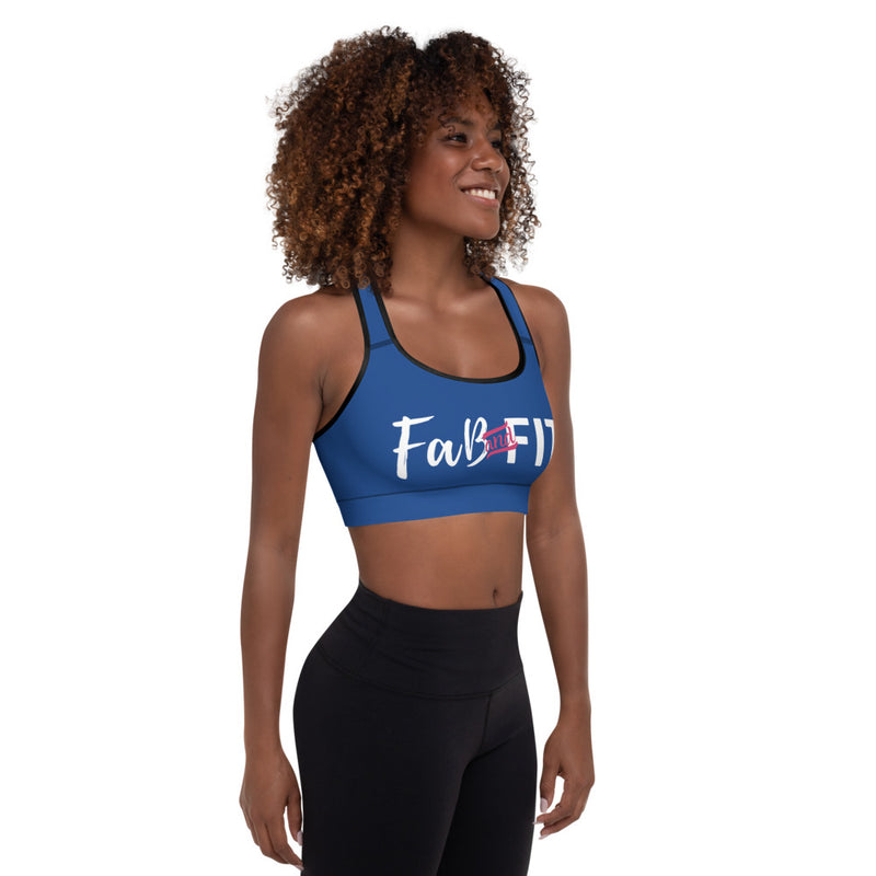 'Fit & Fab' Padded Sports Bra