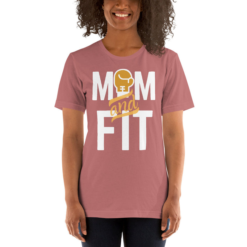 ‘Mom &Fit’ Short-Sleeve Unisex T-Shirt