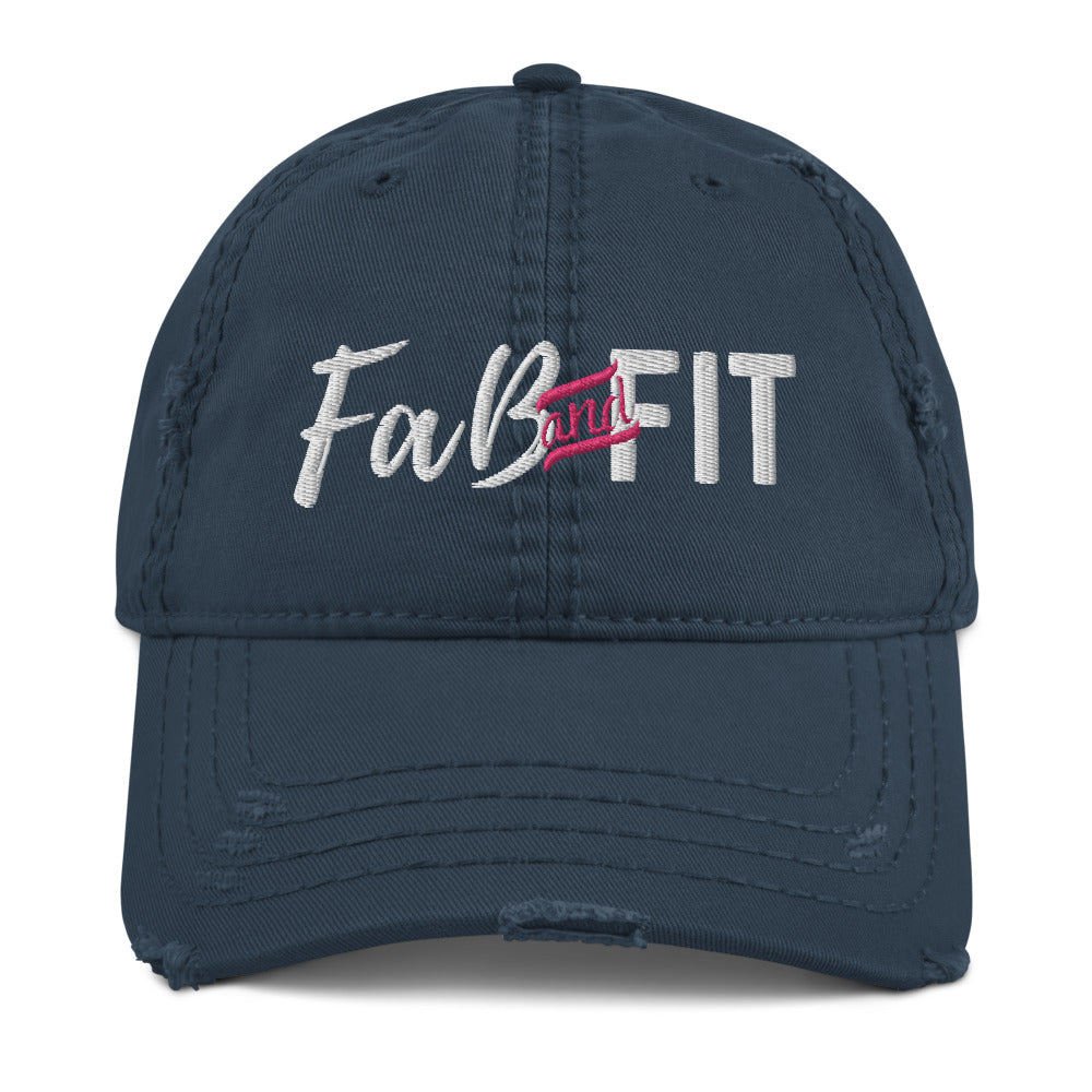 'Fab & Fit' Distressed Hat