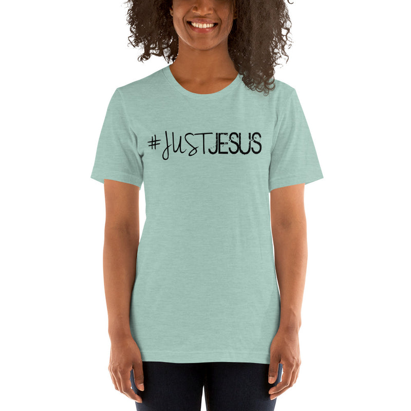 ‘#Just Jesus’ Short-Sleeve Unisex T-Shirt