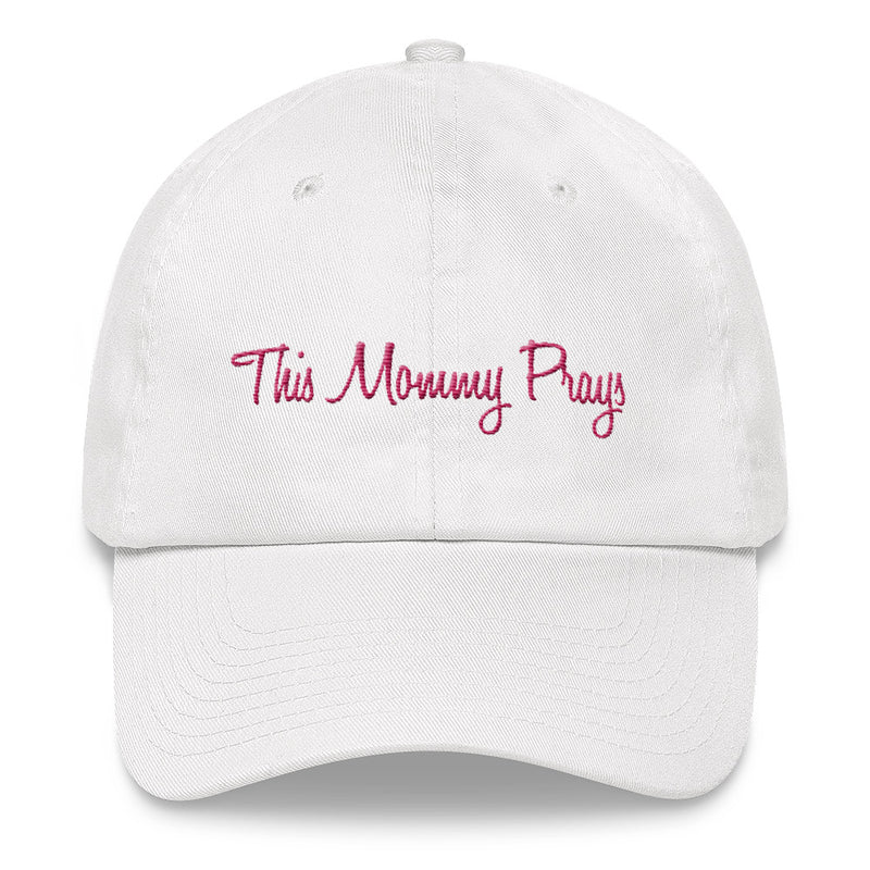 'This Mommy Prays' Cap