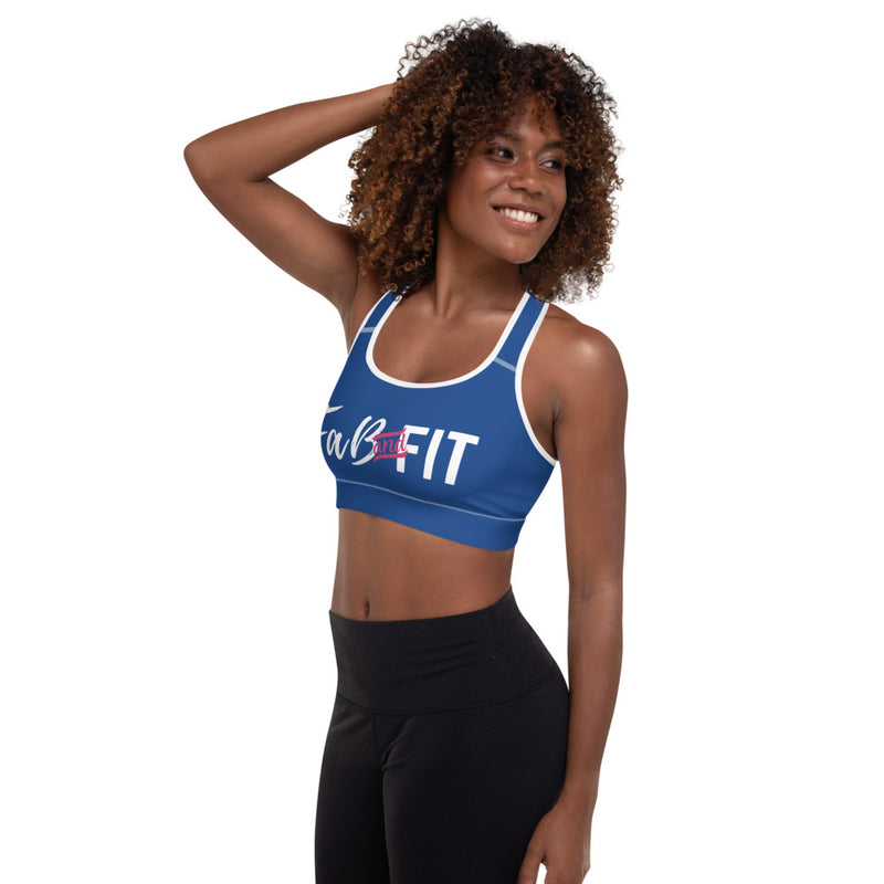 'Fit & Fab' Padded Sports Bra