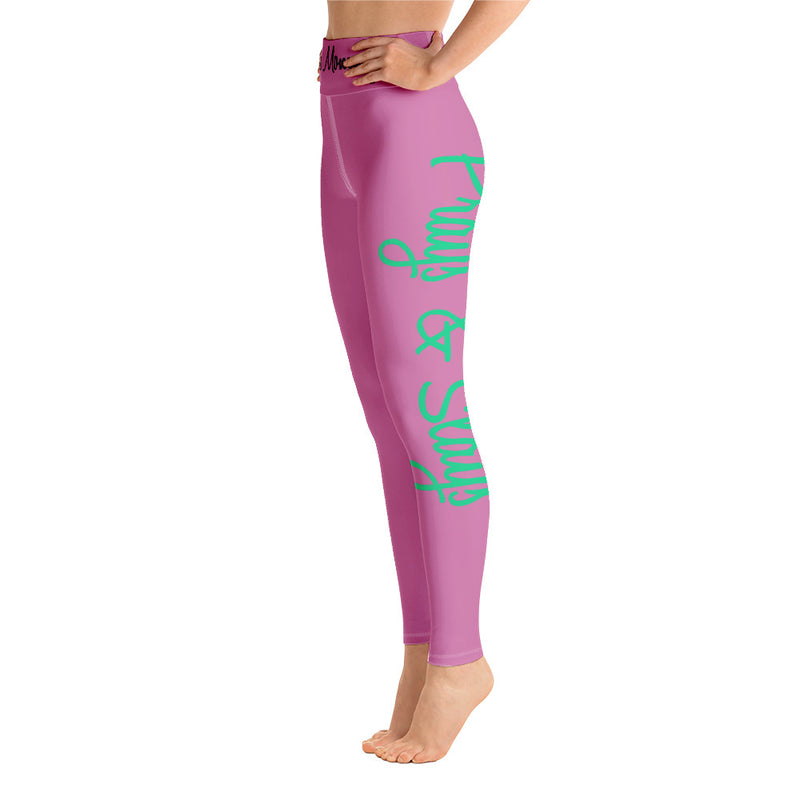 ‘This Mommy Prays & Slays’ Yoga Leggings