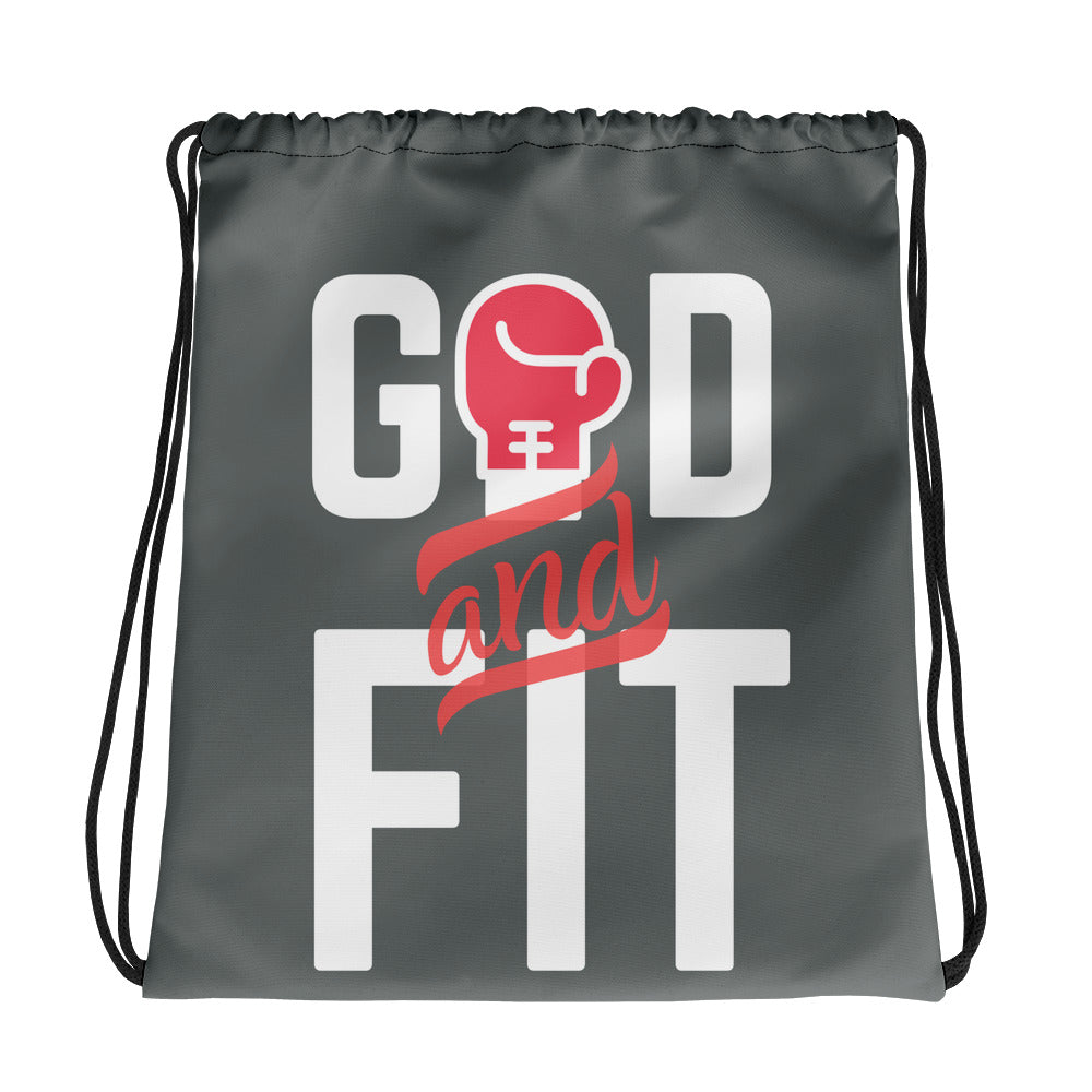 ‘God & Fit’ Drawstring Bag