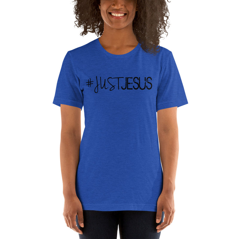 ‘#Just Jesus’ Short-Sleeve Unisex T-Shirt