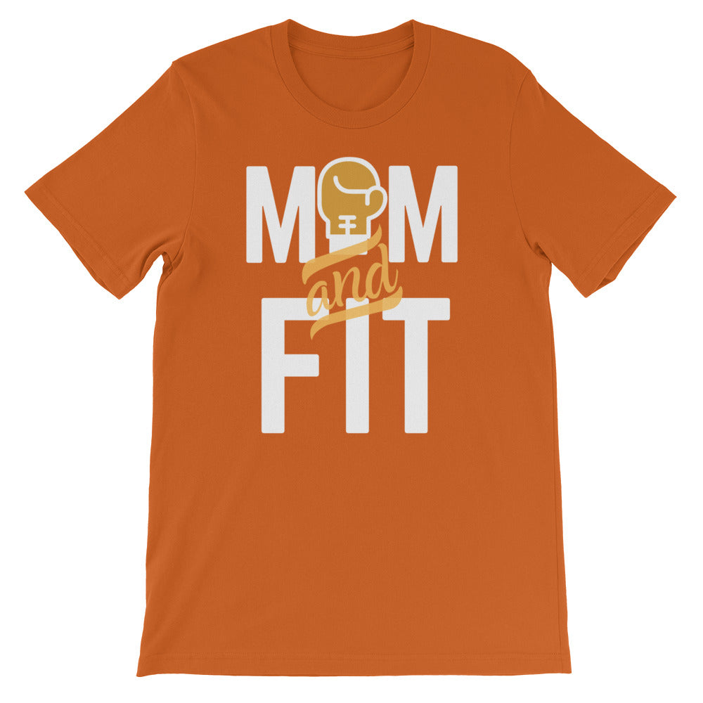 ‘Mom &Fit’ Short-Sleeve Unisex T-Shirt