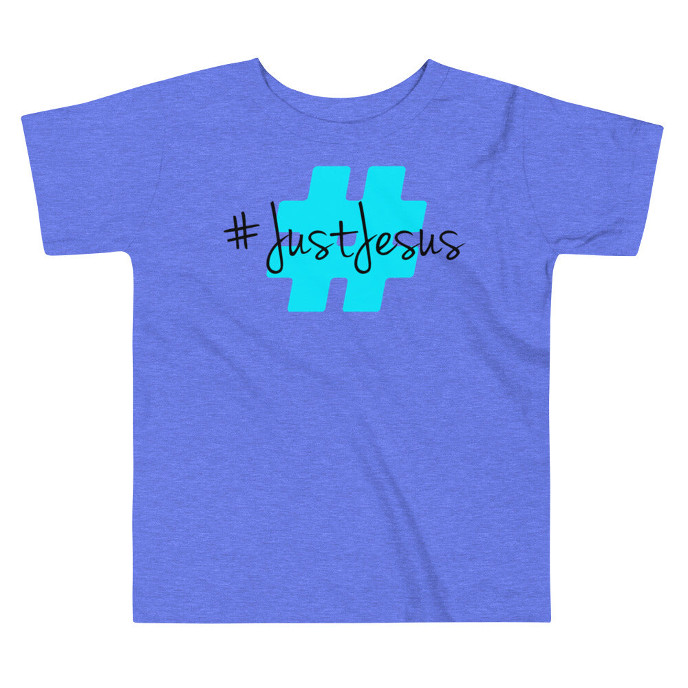 ‘#Just Jesus’ Kids’ Short Sleeve Tee 2T-5T