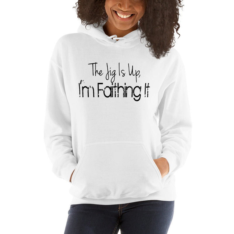 'Faithing It' Pullover Hoodie