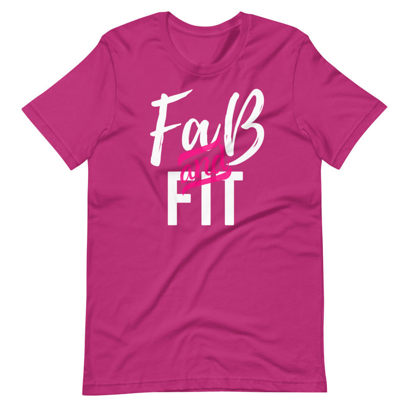 'Fab & Fit' Short-Sleeve Unisex T-Shirt