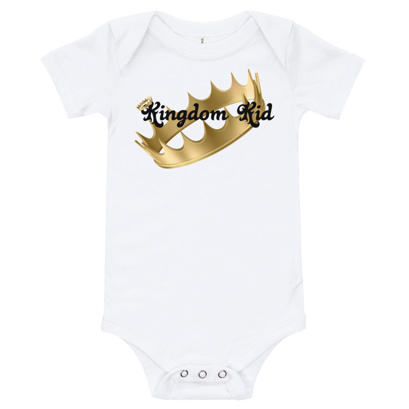 ‘Kingdom Kid’ Kids’ Onesie 3m-24m