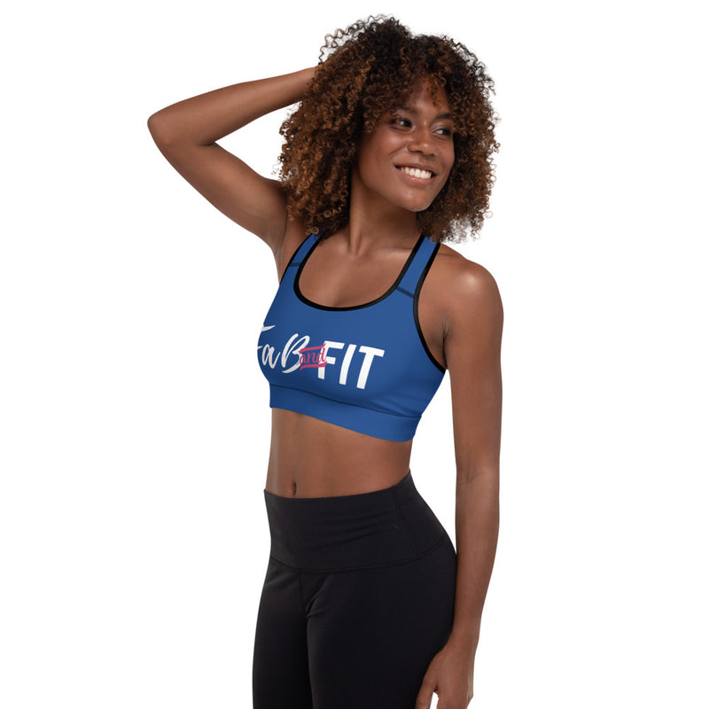 'Fit & Fab' Padded Sports Bra