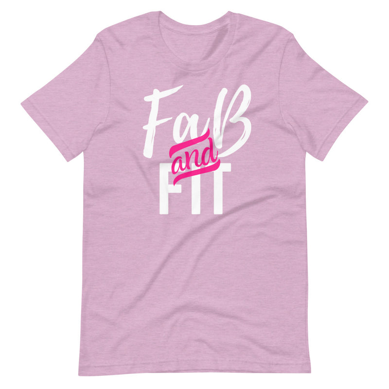 'Fab & Fit' Short-Sleeve Unisex T-Shirt