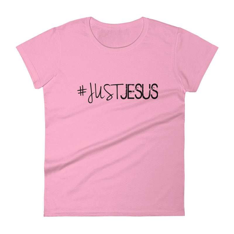 ‘#Just Jesus’ Women's Short Sleeve T-Shirt