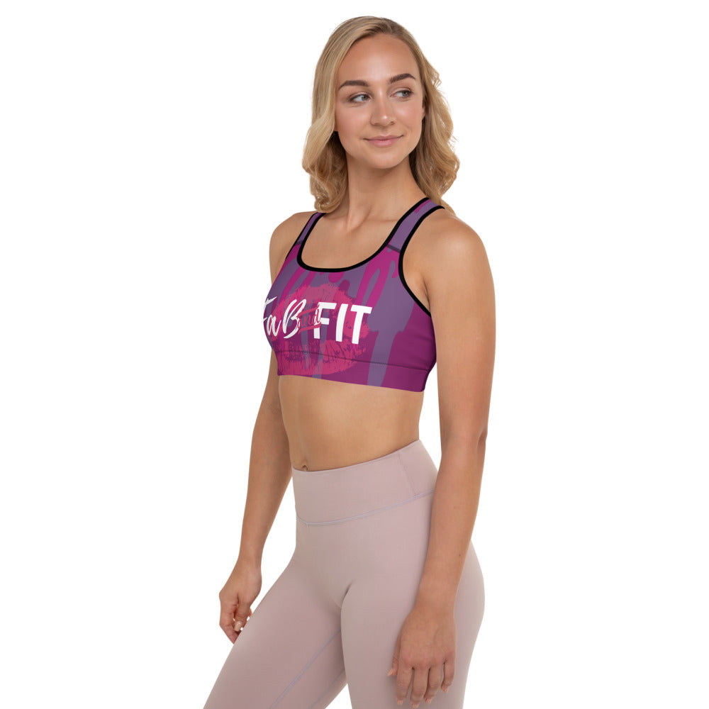 'Fit & Fab' Padded Sports Bra