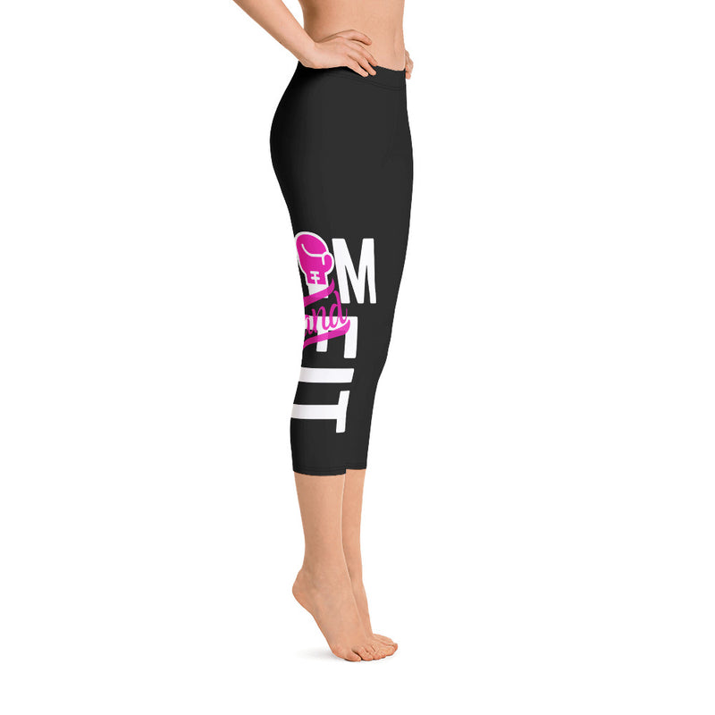 ‘Mom & Fit’ Capri Leggings