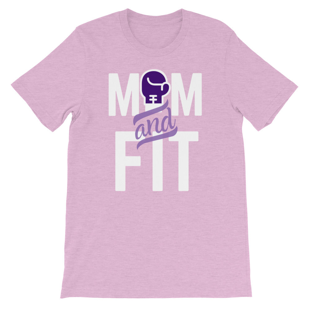 ‘Mom & Fit’ Short-Sleeve Unisex T-Shirt