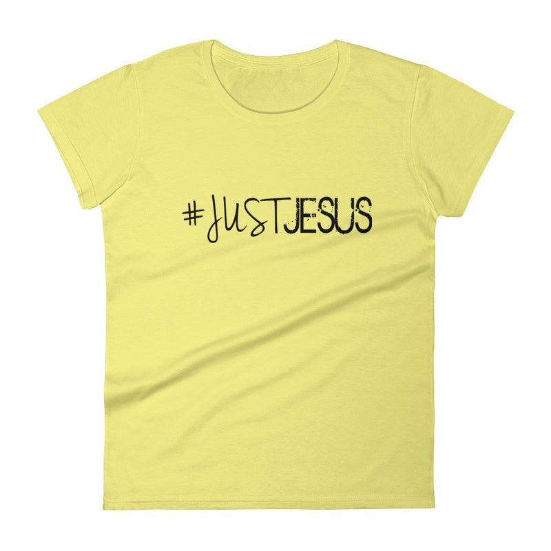 ‘#Just Jesus’ Women's Short Sleeve T-Shirt