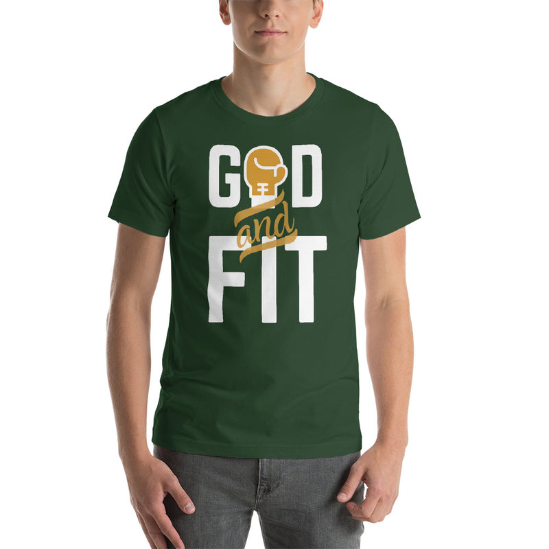 ‘God & Fit’ Short-Sleeve Unisex T-Shirt