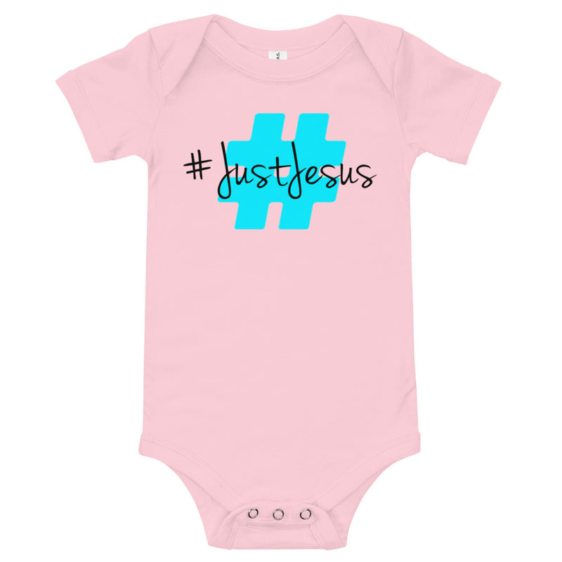 ‘#Just Jesus’ Kids’ Onesie 3m-24m