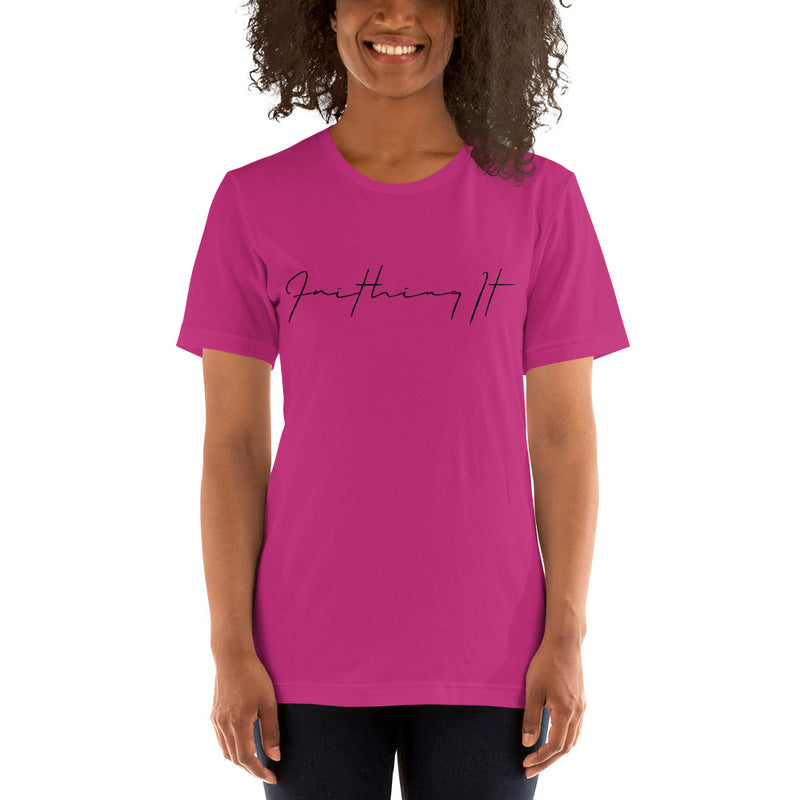 ‘Faithing It’ Short-Sleeve Unisex T-Shirt