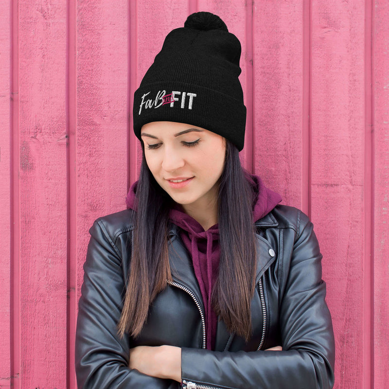 'Fab & Fit' Pom-Pom Beanie