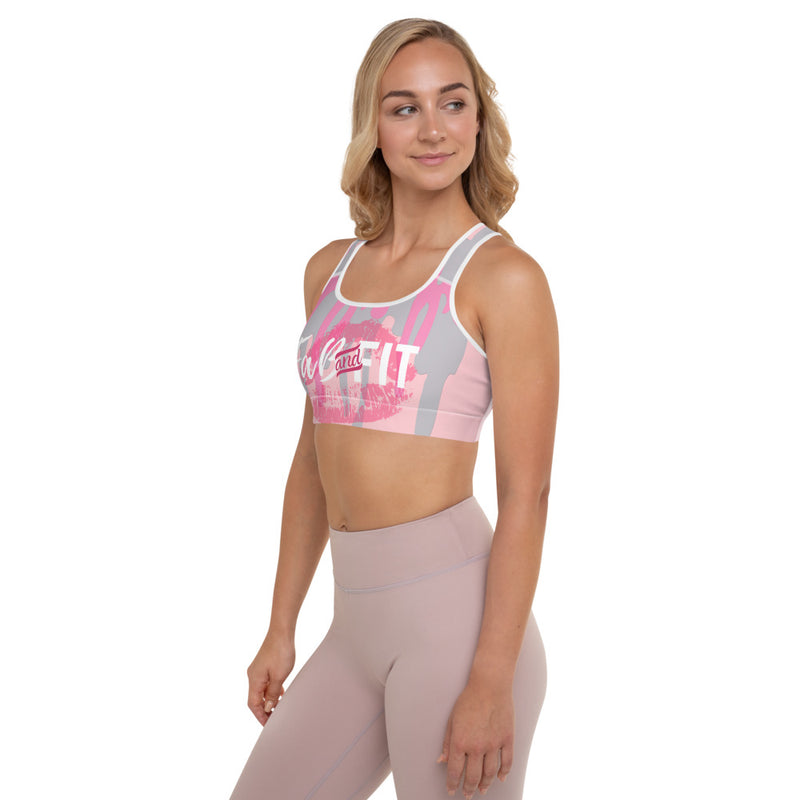 'Fab & Fit' Padded Sports Bra