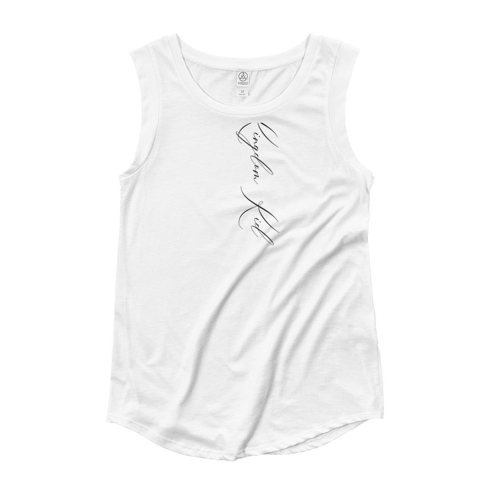 'Kingdom Kid' Ladies’ Cap Sleeve T-Shirt