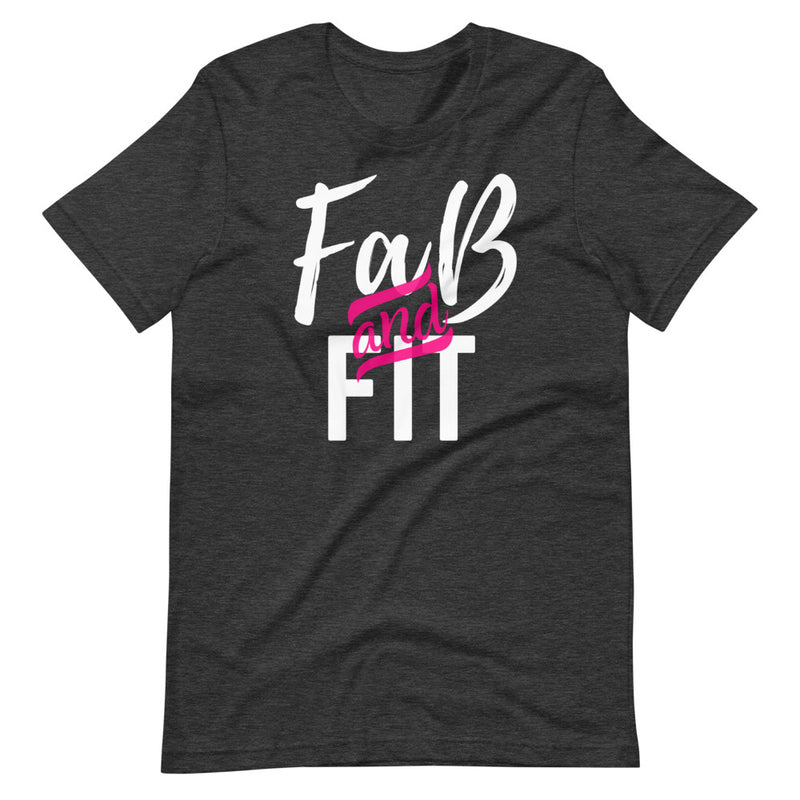 'Fab & Fit' Short-Sleeve Unisex T-Shirt