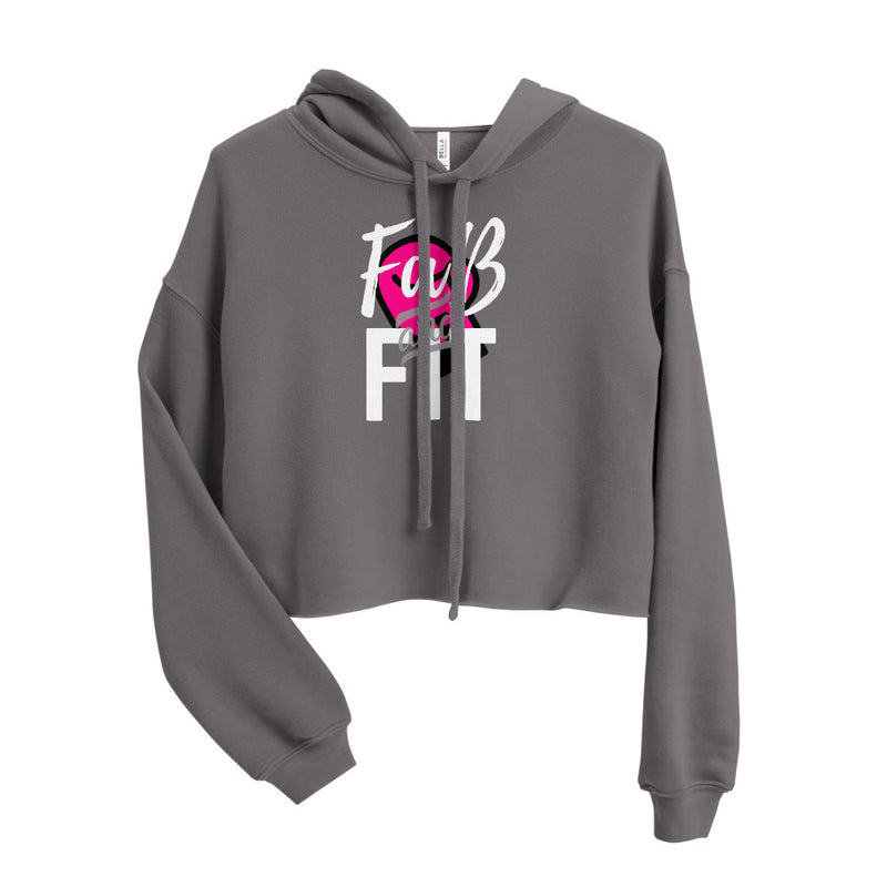 'Fab & Fit' Crop Hoodie