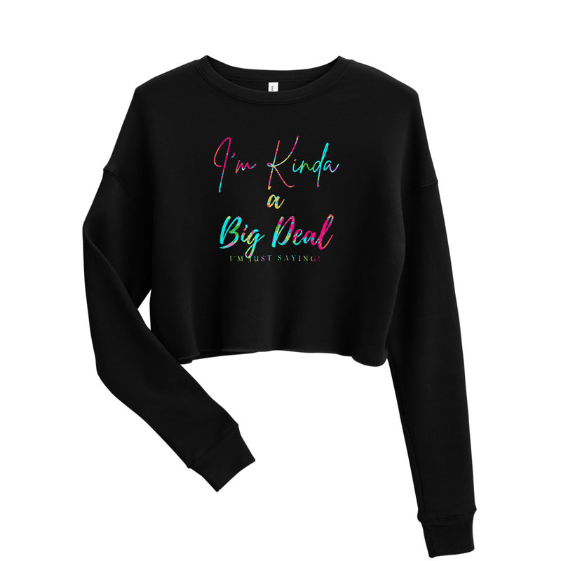 'Faithing It' Crop Sweatshirt