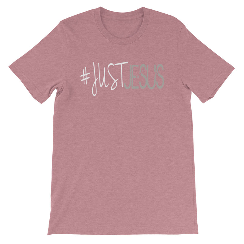 ‘#Just Jesus’ Short-Sleeve Unisex T-Shirt