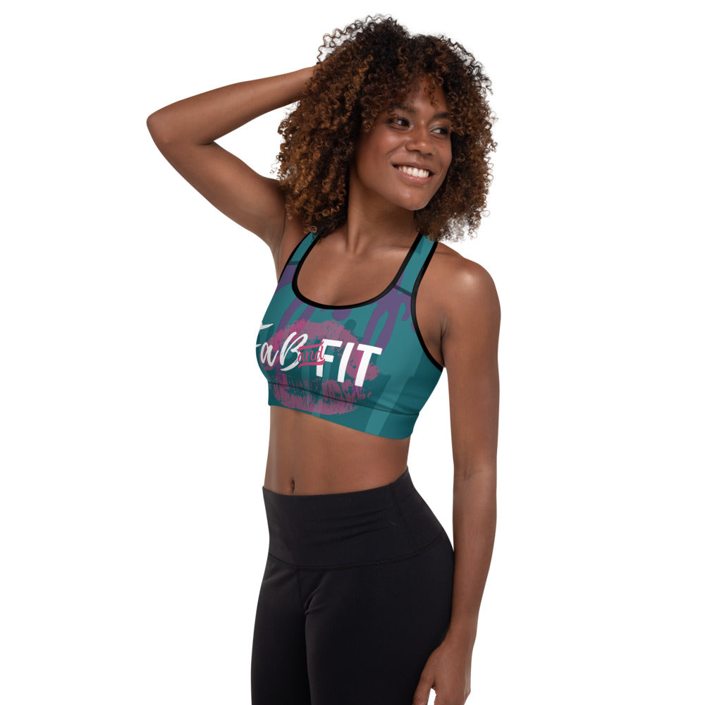 'Fab & Fit' Padded Sports Bra