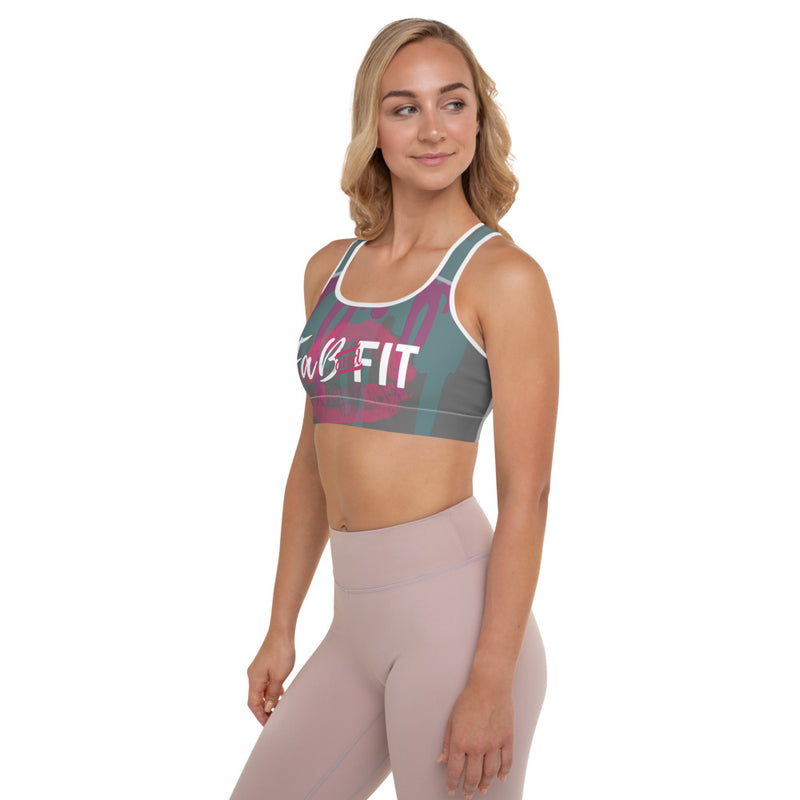 'Fab & Fit' Padded Sports Bra