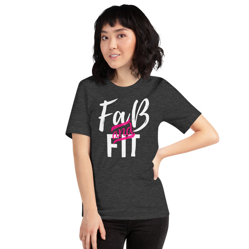 'Fab & Fit' Short-Sleeve Unisex T-Shirt