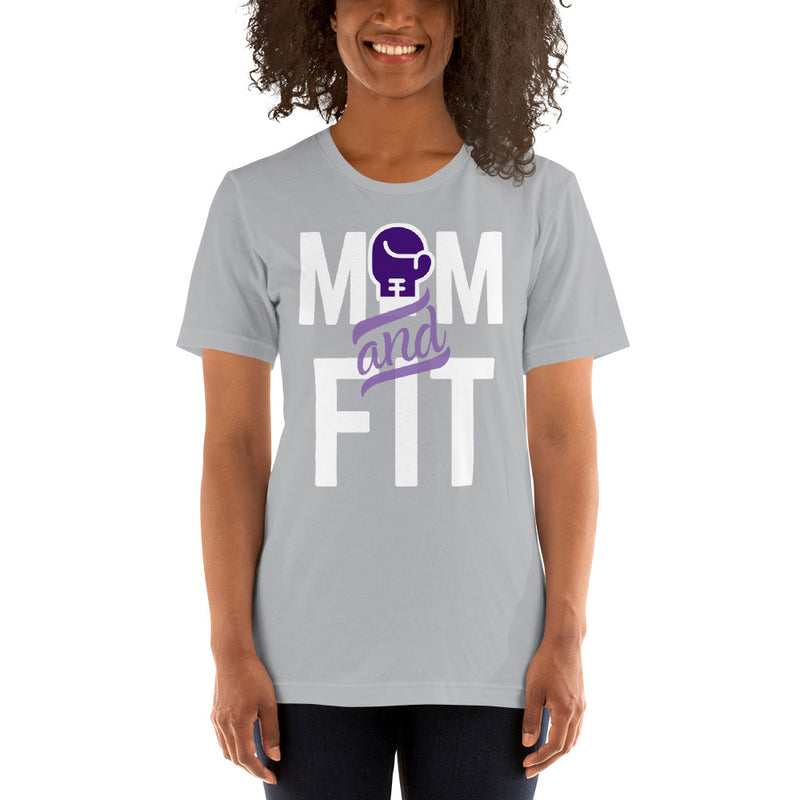 ‘Mom & Fit’ Short-Sleeve Unisex T-Shirt