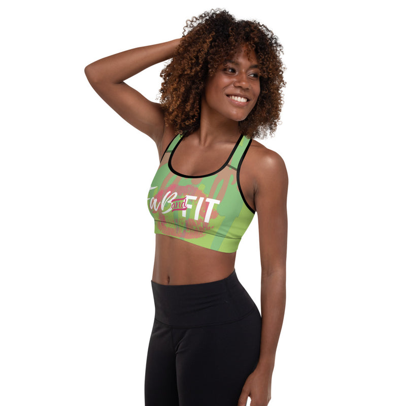 'Fit & Fab' Padded Sports Bra