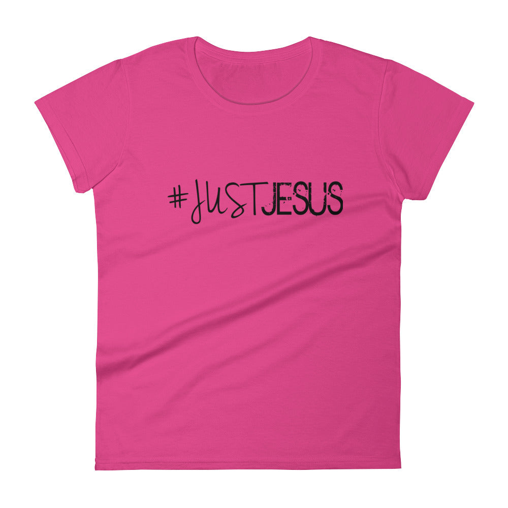 ‘#Just Jesus’ Women's Short Sleeve T-Shirt