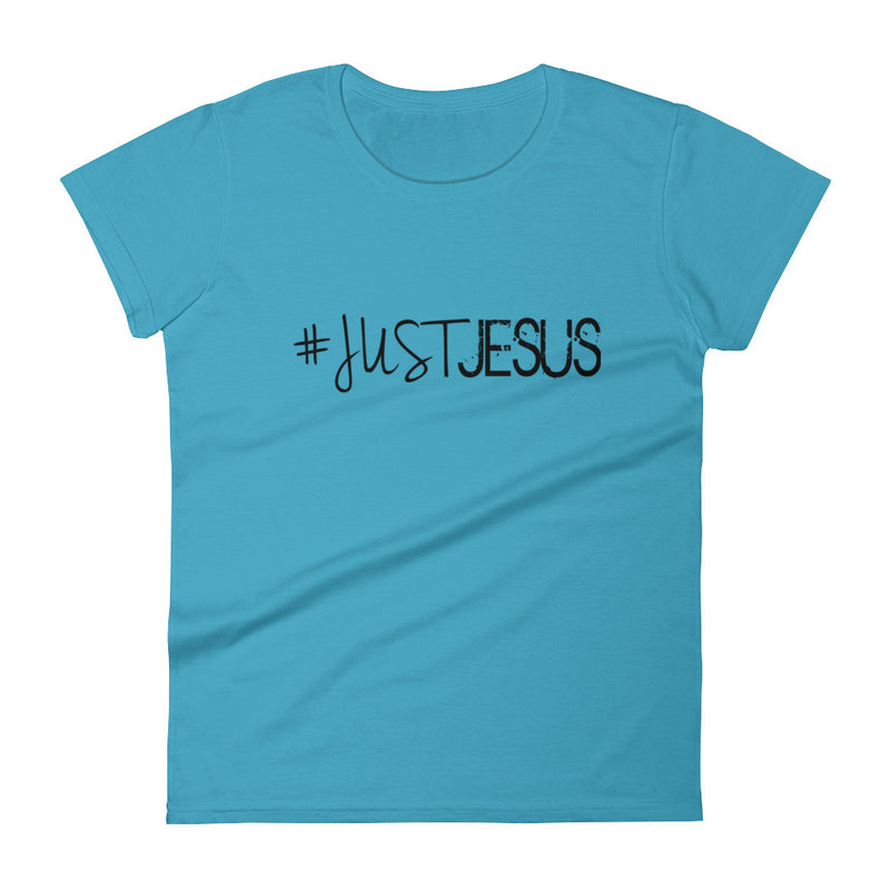 ‘#Just Jesus’ Women's Short Sleeve T-Shirt