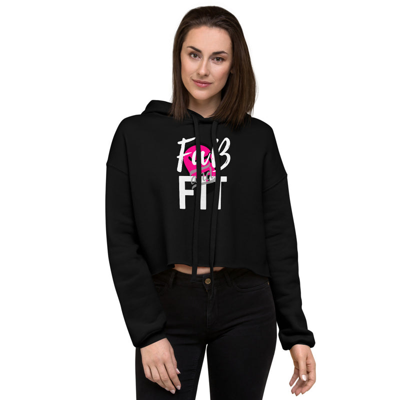 'Fab & Fit' Crop Hoodie